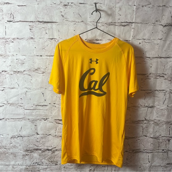 NWT Under Armour Youth NCAA University of California Golden Bears Shirt - Picture 1 of 9